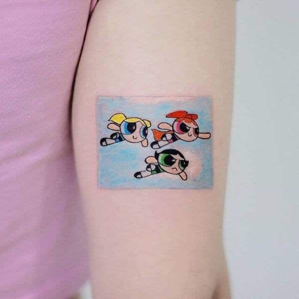Фотография: Татуировки Хакана Адика, сочетающие в себе знаменитые картины и персонажей поп-культуры №4 - BigPicture.ru