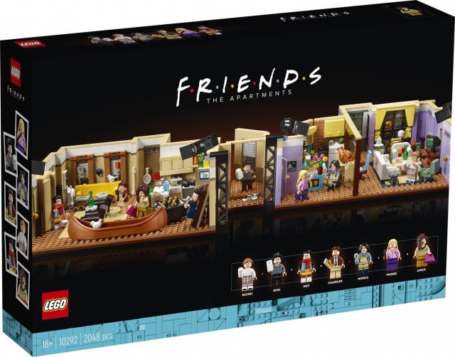 2048 деталей и две квартиры: LEGO выпускает набор по мотивам сериала «Друзья»