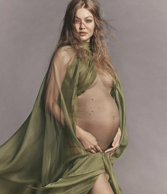 Фотография: 40 фото беременных супермоделей №6 - BigPicture.ru