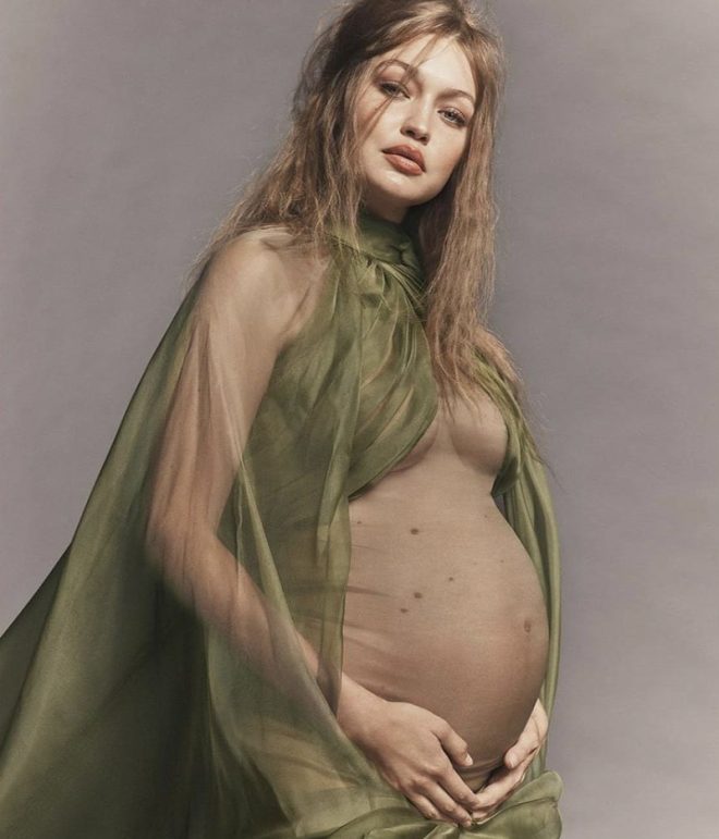 Фотография: 40 фото беременных супермоделей №20 - BigPicture.ru