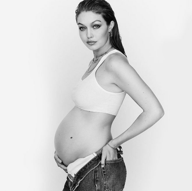 Фотография: 40 фото беременных супермоделей №38 - BigPicture.ru