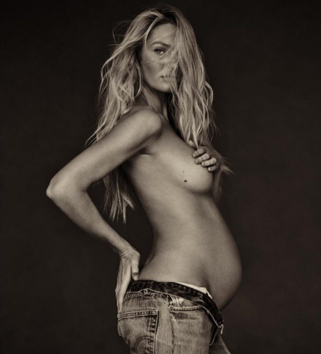Фотография: 40 фото беременных супермоделей №13 - BigPicture.ru