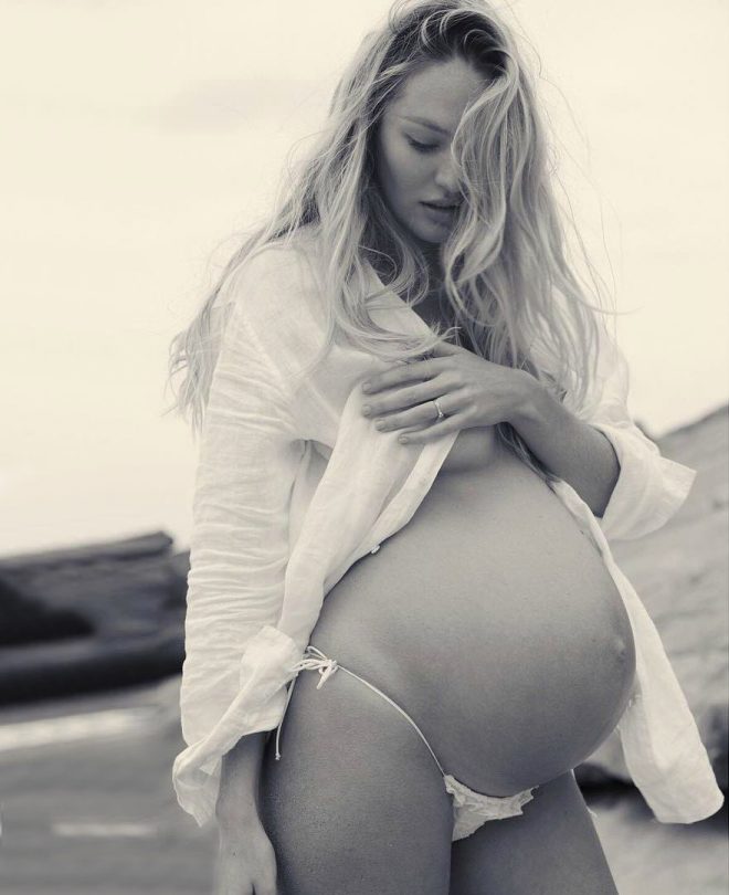Фотография: 40 фото беременных супермоделей №10 - BigPicture.ru