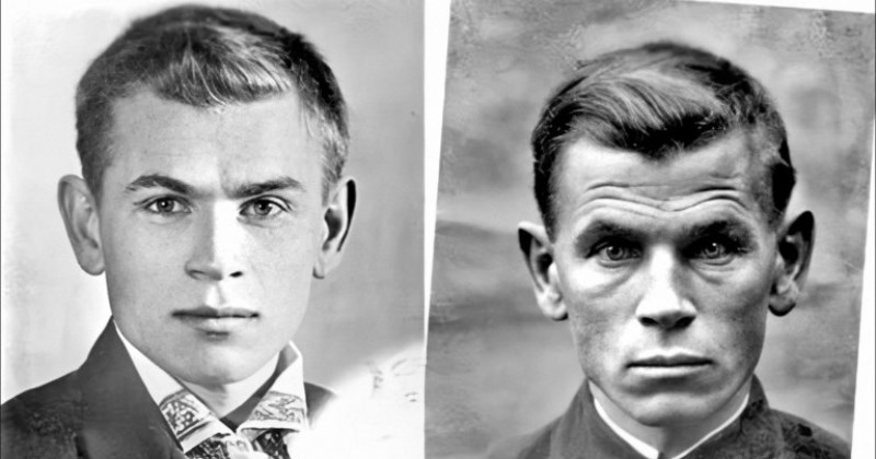 Фотография: Фото солдата, сделанные до и после войны. Что пережил этот человек? №1 - BigPicture.ru