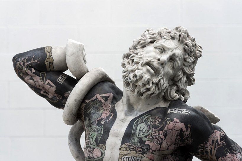 Bigpicture.ru итальянский художник Фабио Виале тату скульптуры
