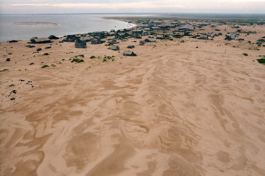 Bigpicture.ru Шойна - русское село, погребенное под песком14