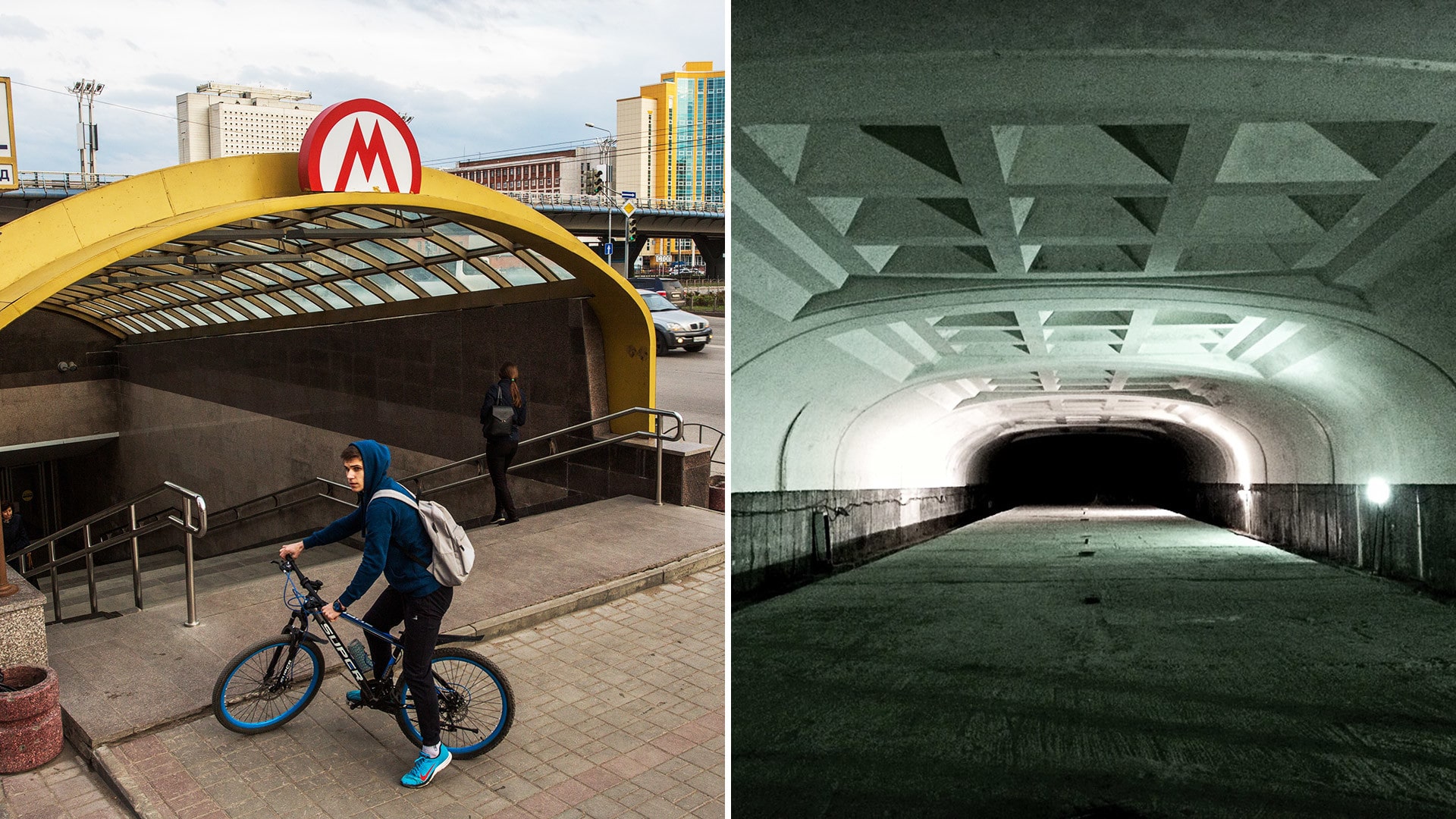 Фотография: Как жители Омска используют свою единственную станцию метро? №1 - BigPicture.ru