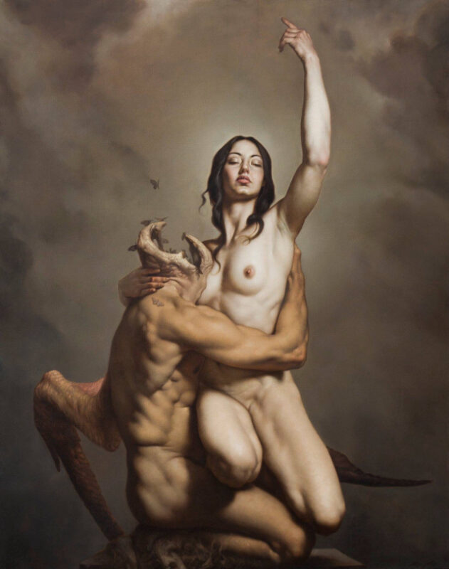 Фотография: Мрачная эротика в стиле барокко от современного классика живописи Роберто Ферри №13 - BigPicture.ru