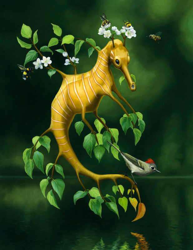 Фотография: Магия животного мира в картинах художника-сюрреалиста Джона Чинга №14 - BigPicture.ru