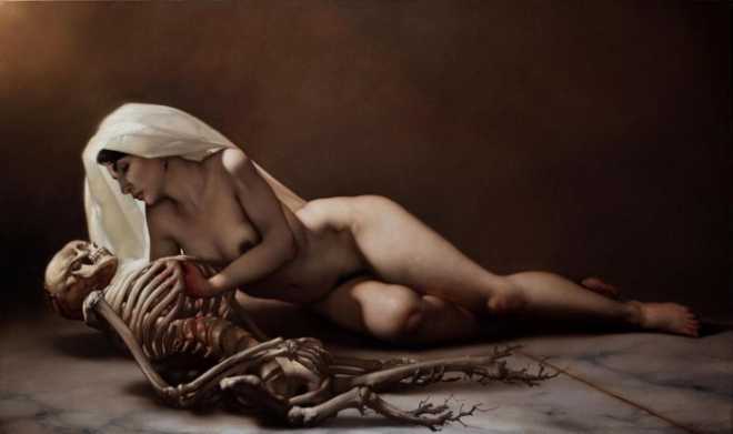 Фотография: Мрачная эротика в стиле барокко от современного классика живописи Роберто Ферри №8 - BigPicture.ru
