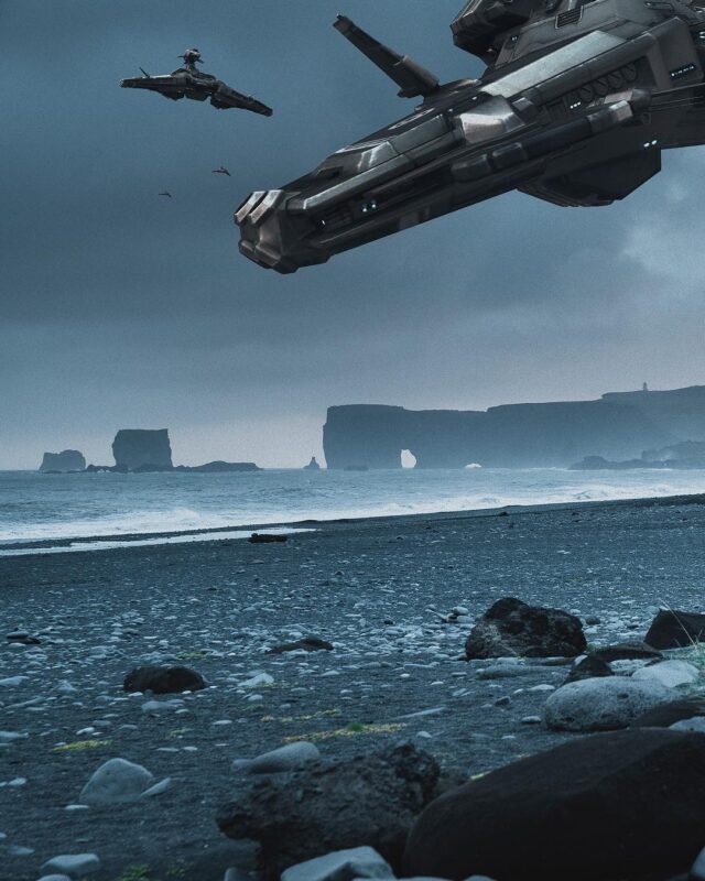 Фотография: Как пришельцы высадились в Исландии: сюрреалистические фантазии Сиггейра Хафстейнссона №6 - BigPicture.ru
