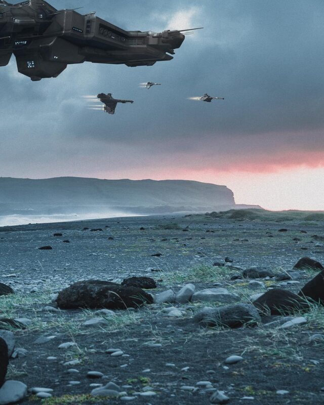 Фотография: Как пришельцы высадились в Исландии: сюрреалистические фантазии Сиггейра Хафстейнссона №7 - BigPicture.ru