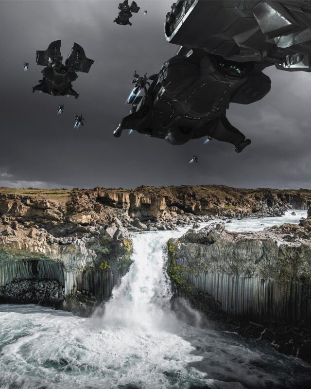Фотография: Как пришельцы высадились в Исландии: сюрреалистические фантазии Сиггейра Хафстейнссона №9 - BigPicture.ru