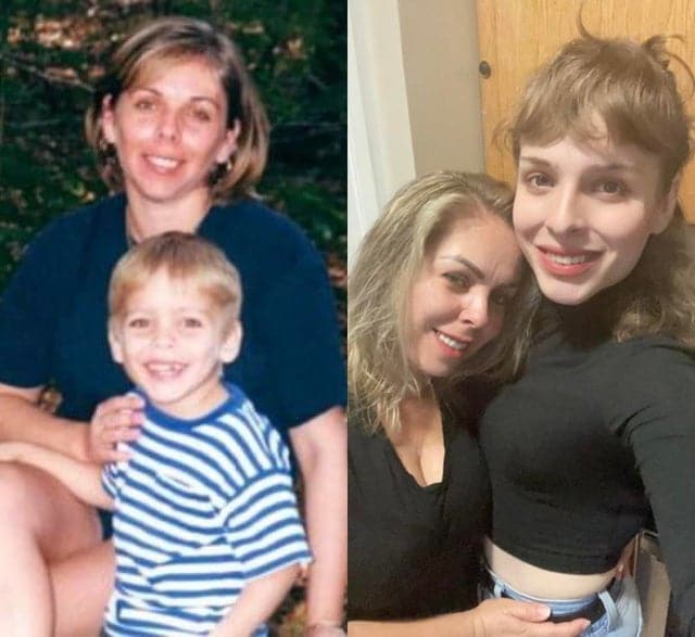 Фотография: 22 фото трансгендеров до и после того, как они стали... собой №3 - BigPicture.ru