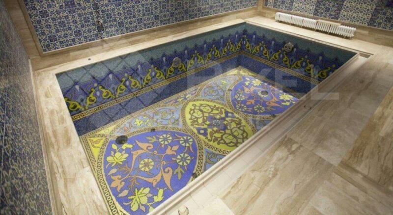 Фотография: Панно из стеклянной мозаики в бассейн №1 - BigPicture.ru