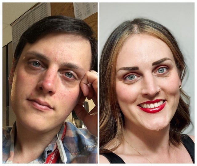 Фотография: 22 фото трансгендеров до и после того, как они стали... собой №10 - BigPicture.ru