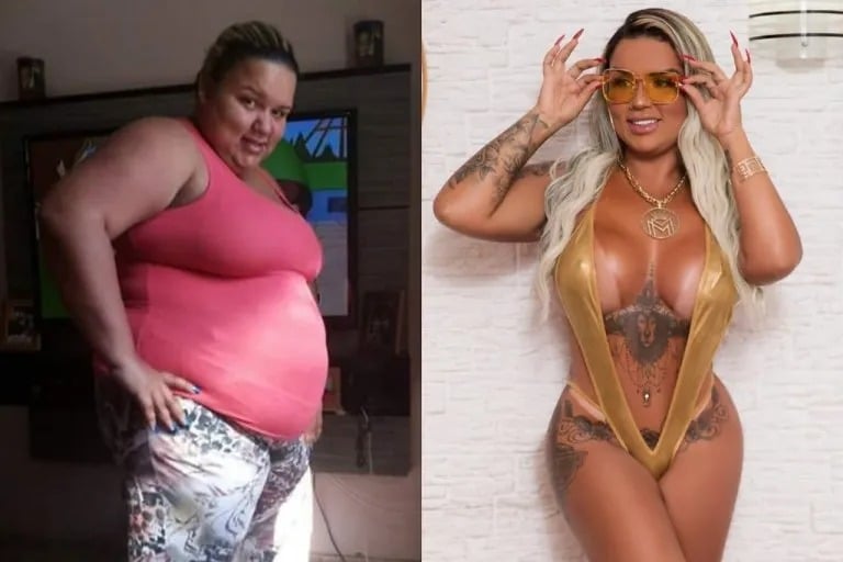 Фотография: Молодая мать из Бразилии за два года похудела на 70 кг и стала успешной моделью №1 - BigPicture.ru