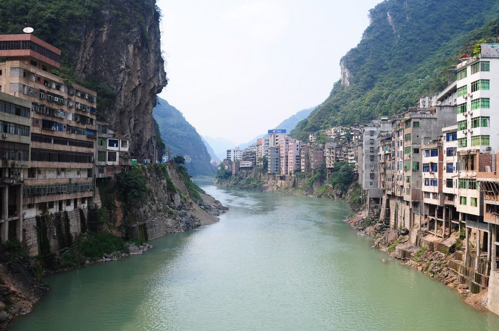 В Китае город у реки Фуюань. Часть 2