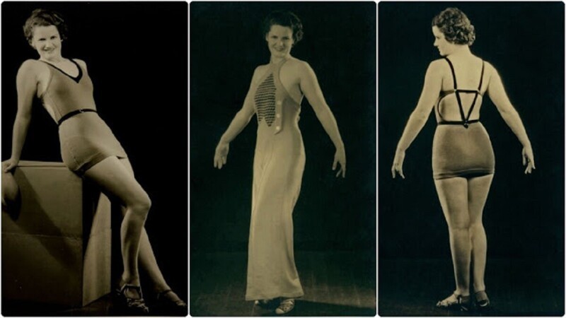 Фотография: Как выглядели женские купальники от модного дизайнера 1930-х годов №1 - BigPicture.ru