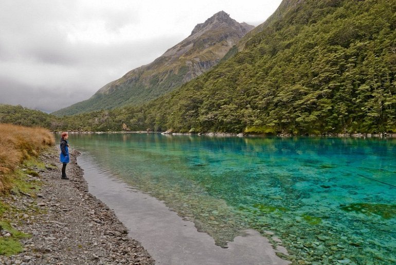 Фотография: Голубое озеро Нельсон – самое чистое в мире №2 - BigPicture.ru