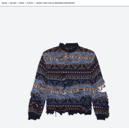 Фотография: Чем беднее, тем моднее: рваные свитера от Balenciaga, которые стоят целое состояние №3 - BigPicture.ru