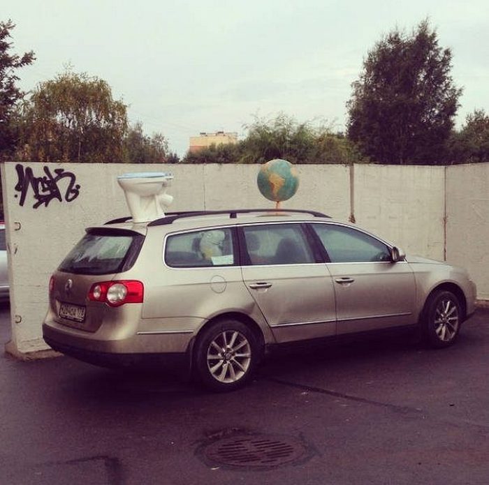 Фотография: 20 примеров коварной мести за неправильную парковку №3 - BigPicture.ru