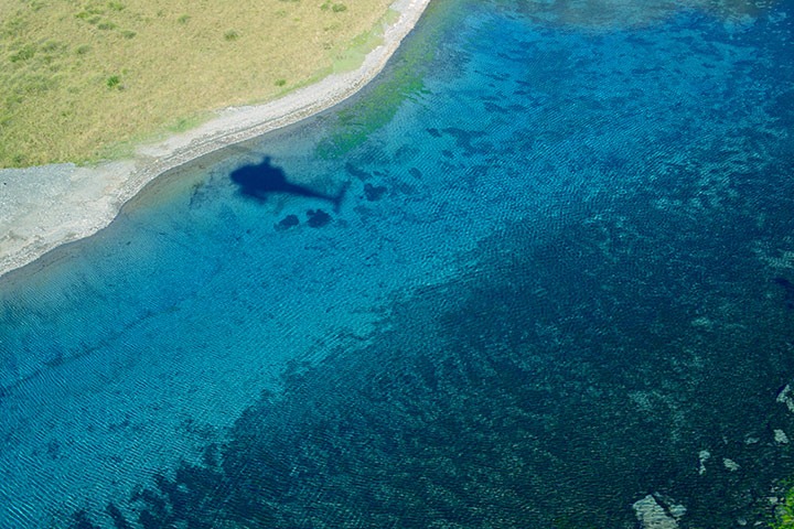 Фотография: Голубое озеро Нельсон – самое чистое в мире №6 - BigPicture.ru