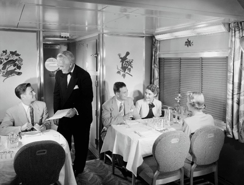 Фотография: Уют и роскошь на рельсах: вот как путешествия на поезде в США выглядели в 1950-е годы №8 - BigPicture.ru