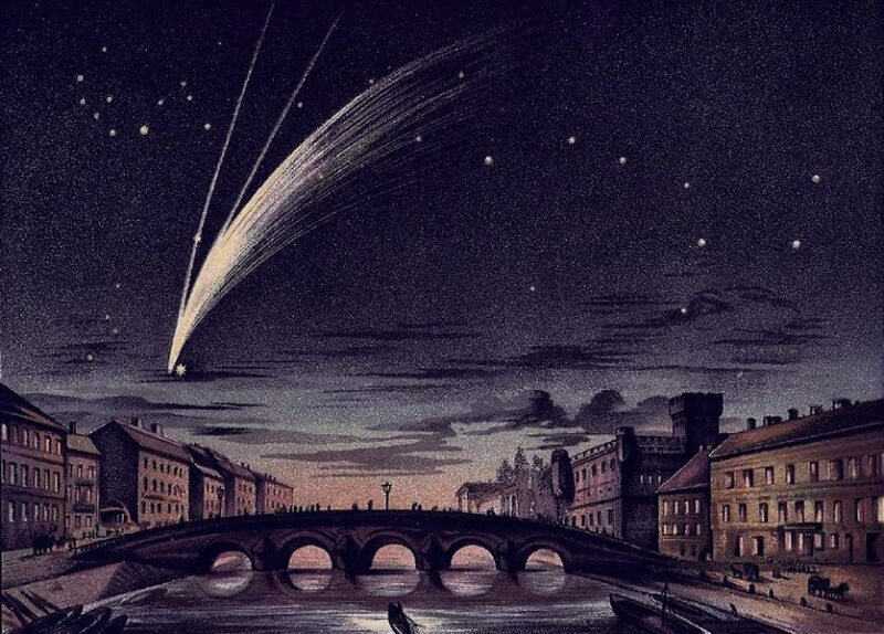 Фотография: Комета Галлея и несостоявшийся апокалипсис 1910 года №7 - BigPicture.ru