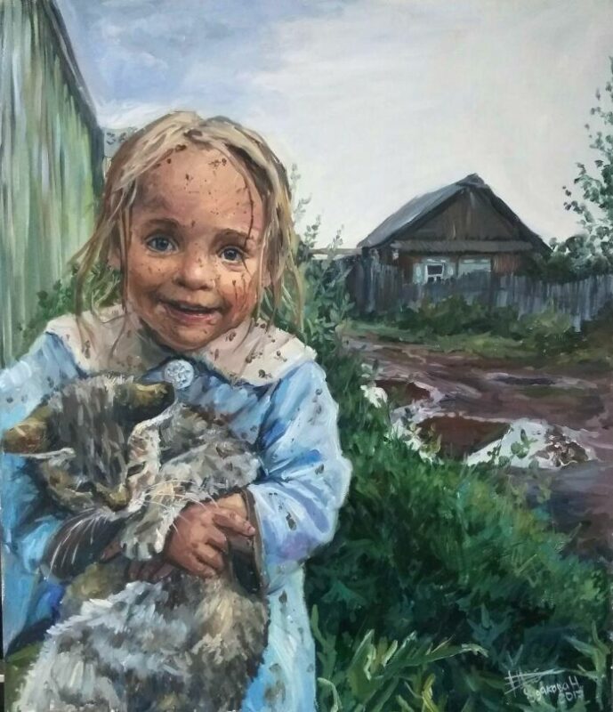 Фотография: Простое человеческое счастье в картинах Настасьи Чудаковой №3 - BigPicture.ru