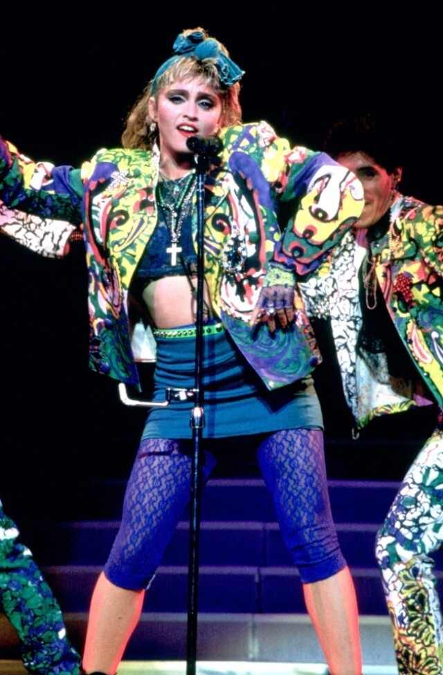 Фотография: 20 потрясающих сценических образов Мадонны из 80-х №15 - BigPicture.ru