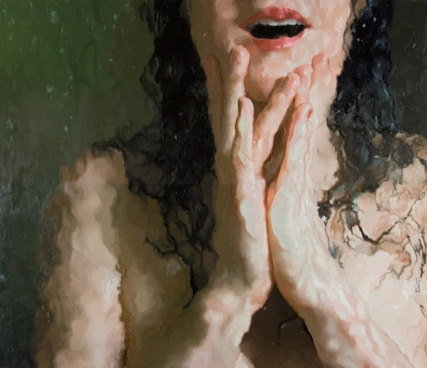 Фотография: Мокрые девушки на чувственных картинах художницы Алиссы Монкс №8 - BigPicture.ru