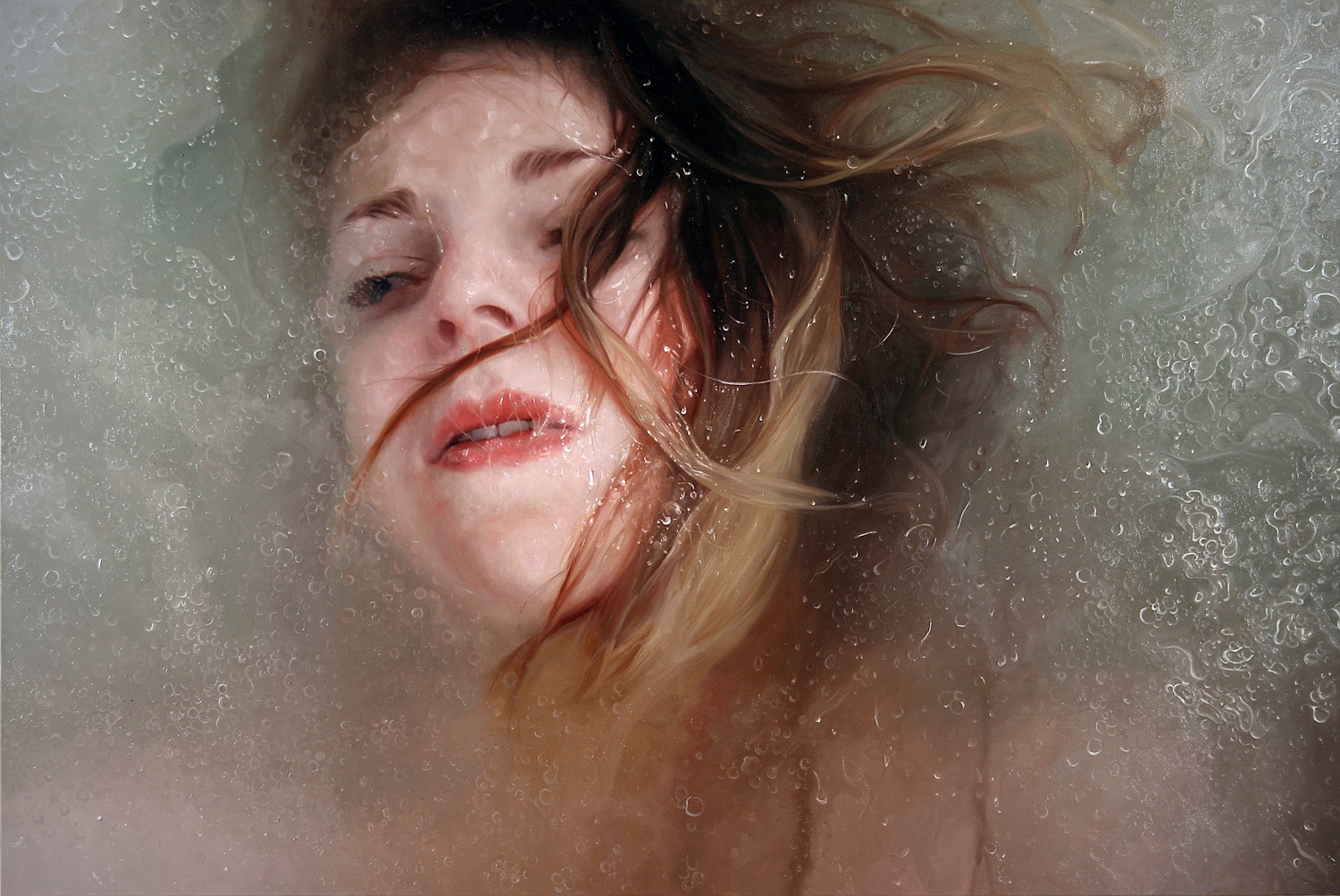 Фотография: Мокрые девушки на чувственных картинах художницы Алиссы Монкс №16 - BigPicture.ru