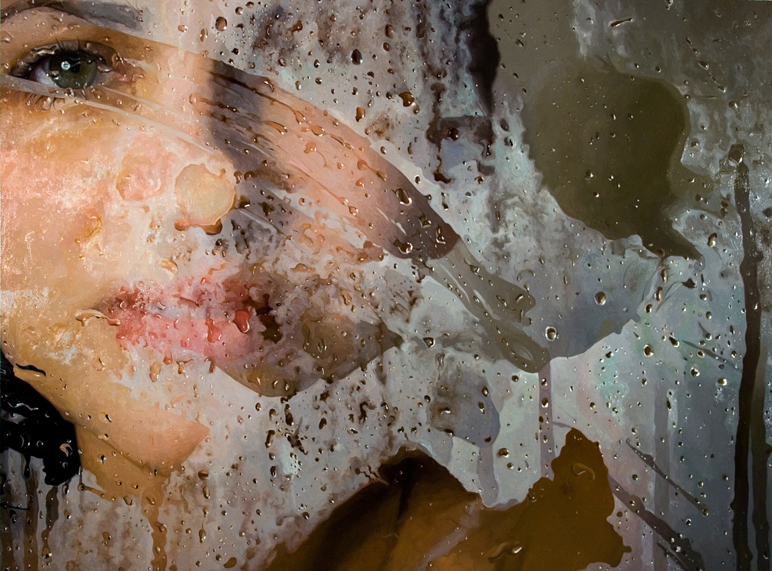 Фотография: Мокрые девушки на чувственных картинах художницы Алиссы Монкс №29 - BigPicture.ru