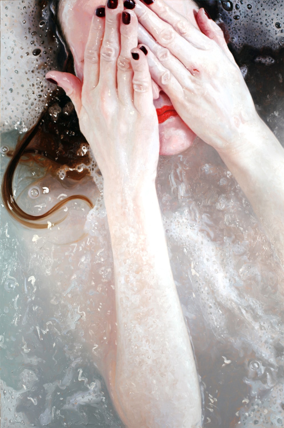 Фотография: Мокрые девушки на чувственных картинах художницы Алиссы Монкс №11 - BigPicture.ru