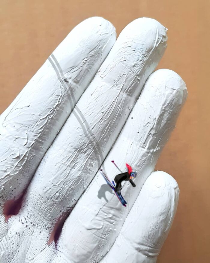 Фотография: Художница использует свои руки как холст, чтобы показать потаенные миры №31 - BigPicture.ru