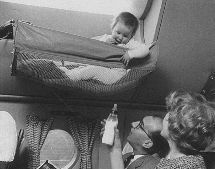 Фотография: Как дети путешествовали на борту самолета в 1950-х №3 - BigPicture.ru