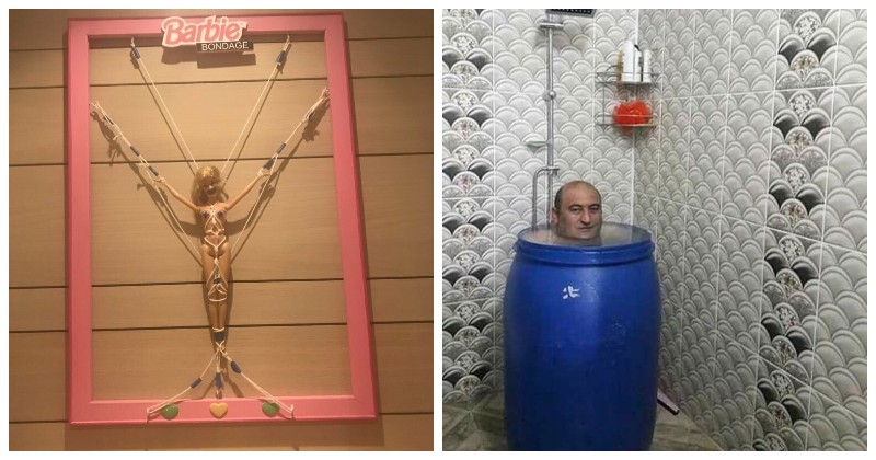 Фотография: 22 самых странных предмета, которые обнаружили в ванной комнате №1 - BigPicture.ru