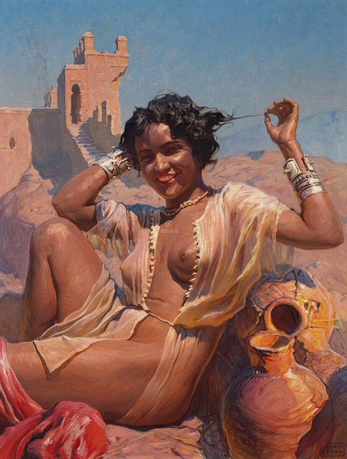 Страсть, зной и душа Востока в картинах «Мастера солнечных лучей» Адама Стыки