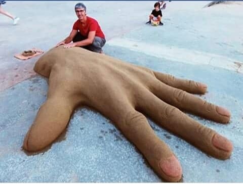 Фотография: Скульптор Андони Бастаррика и его удивительные, но недолговечные творения из песка №14 - BigPicture.ru