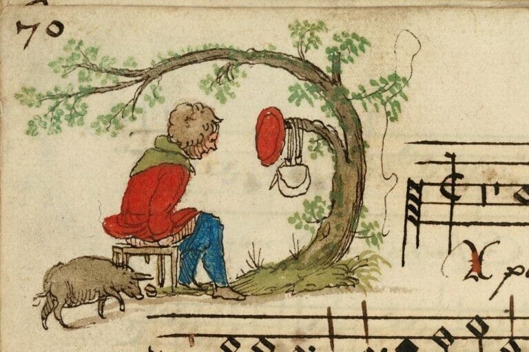 Фотография: 30 странных и жутковатых иллюстраций из песенника XVI века №25 - BigPicture.ru