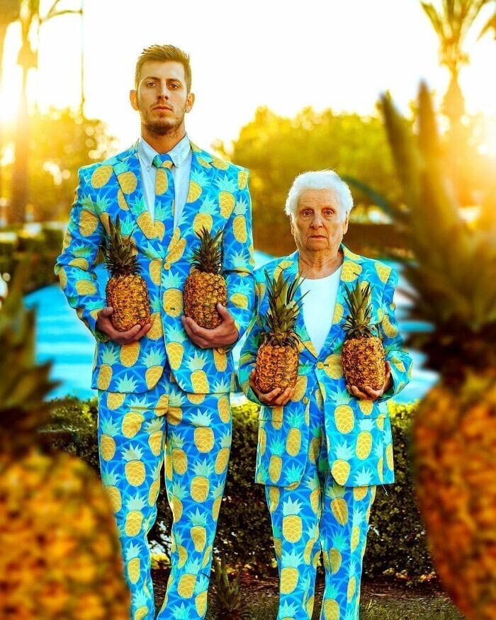 Фотография: Веселые бабушка и внук стали звездами интернета №8 - BigPicture.ru