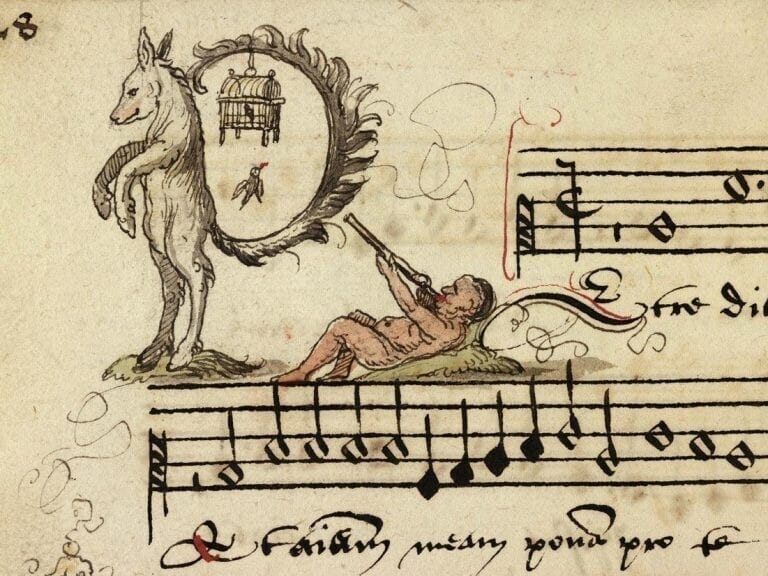 Фотография: 30 странных и жутковатых иллюстраций из песенника XVI века №27 - BigPicture.ru