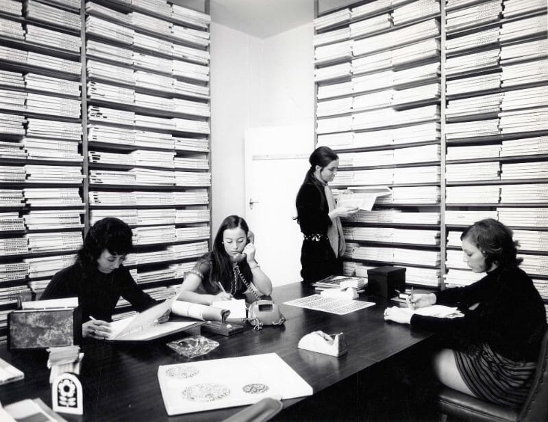 Фотография: Ретро фото интерьеров и техники в офисах 70-х и 80-х годов №29 - BigPicture.ru