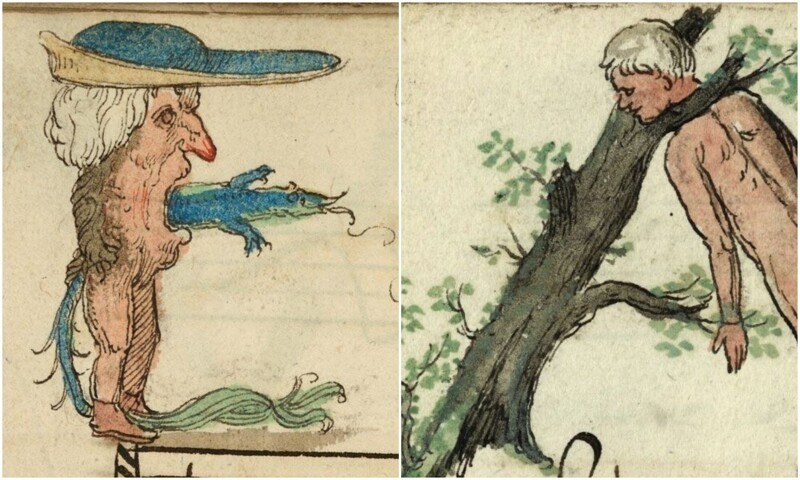 Фотография: 30 странных и жутковатых иллюстраций из песенника XVI века №1 - BigPicture.ru