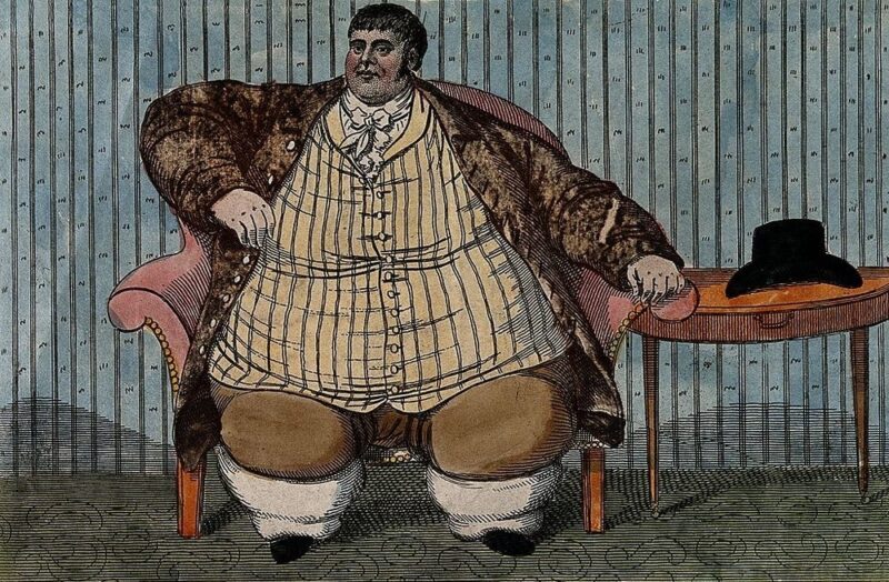 Фотография: История Дэниела Ламберта - самого толстого человека в Англии №6 - BigPicture.ru