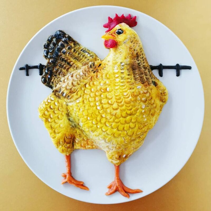 Фотография: 18 съедобных шедевров от бельгийской фуд-художницы De Meal Prepper №13 - BigPicture.ru
