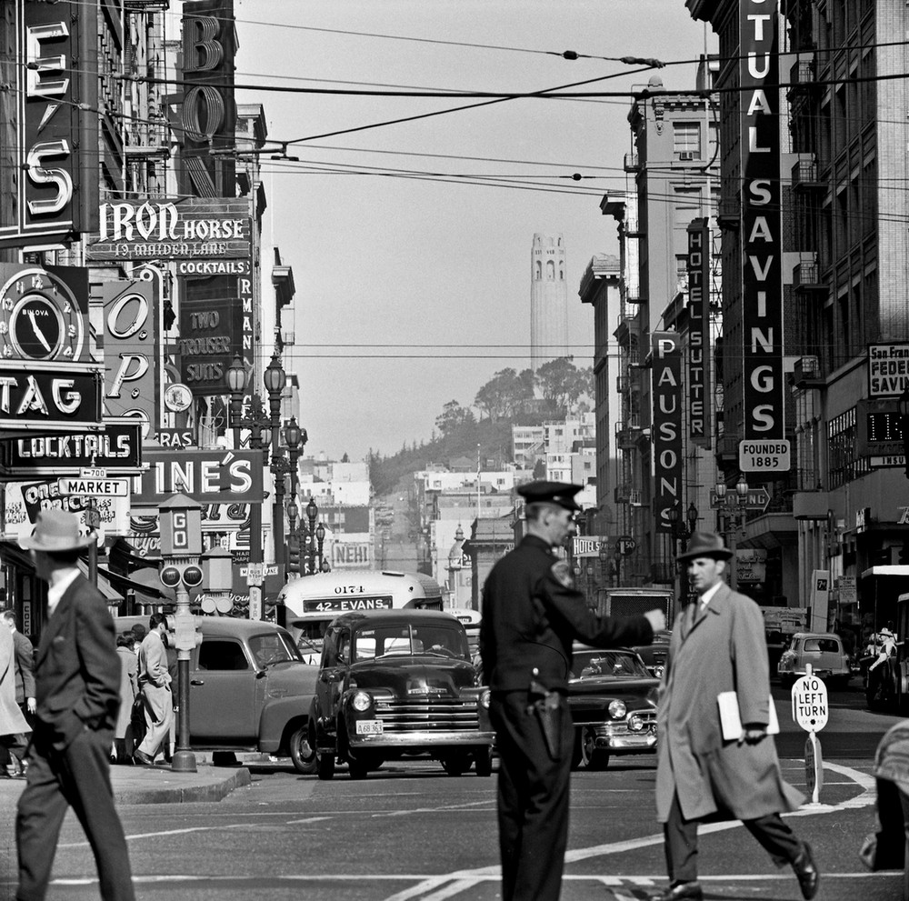 Фотография: Улицы Сан-Франциско 1940-60-х годов на снимках Фреда Лиона №12 - BigPicture.ru
