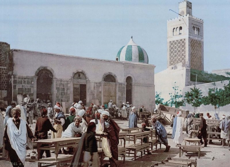 Фотография: Тунис конца 19-го века на старинных цветных открытках №25 - BigPicture.ru