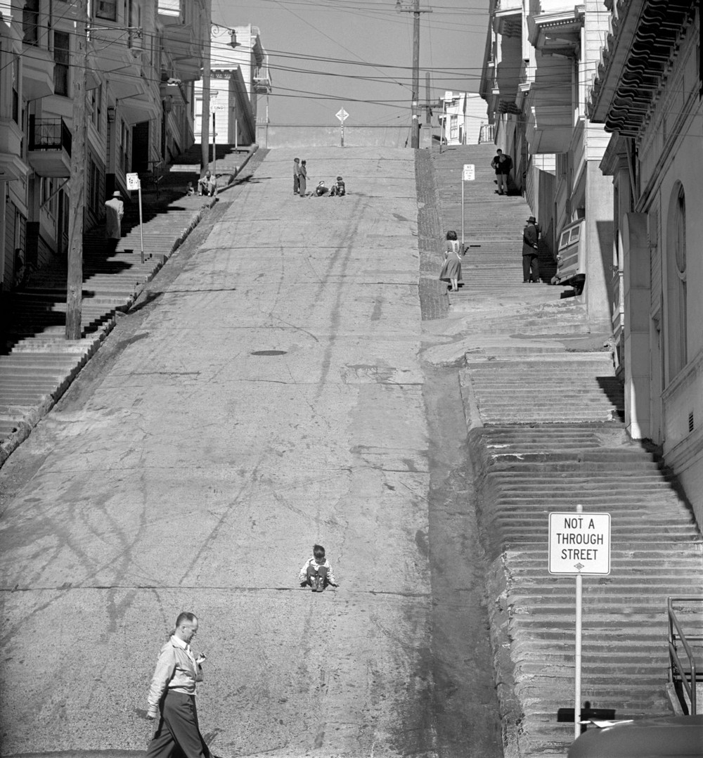 Фотография: Улицы Сан-Франциско 1940-60-х годов на снимках Фреда Лиона №42 - BigPicture.ru